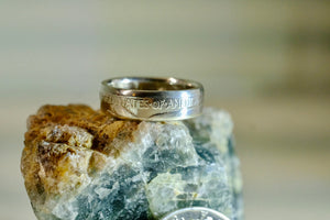 Half Dollar 1945 Coin Ring